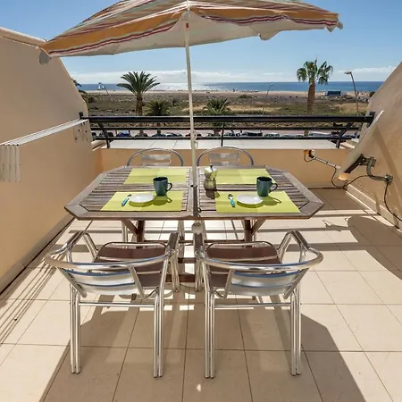 Ocean View, Beach At 250 M, 1 Bedroom, Wi-fi, Swimming Pool On The Same Floor, 3rd Floor Lejlighed Morro Jable (Fuerteventura)